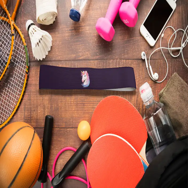 هدبند ورزشی آی تمر مدل یونیکورن کد 241