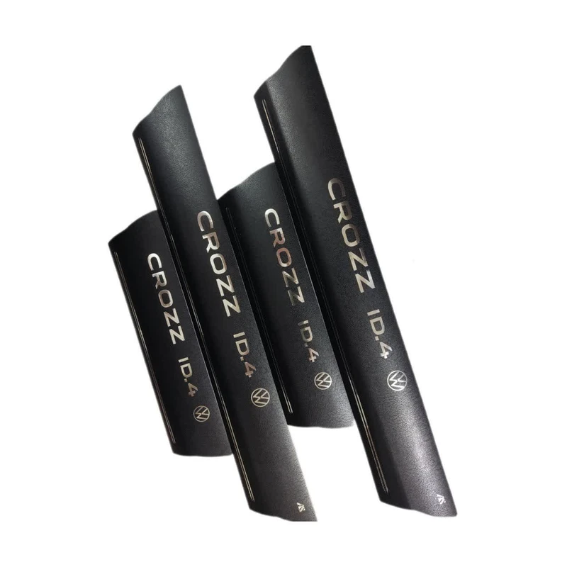 برچسب پارکابی خودرو امیران اسپرت طرح چرم کد 2025090 مناسب برای فولکس کروز DL4 مجموعه 4 عددی