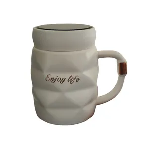 ماگ مدل درب آیینه ای طرح لوزی