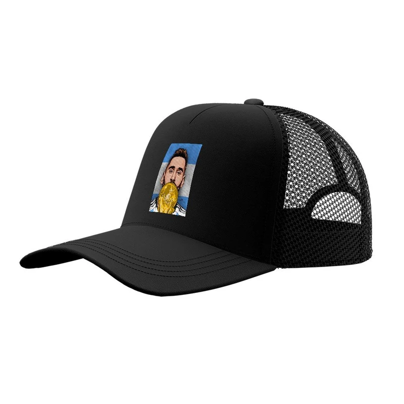 کلاه کپ پاد آفرین مدل فوتبالی لیونل مسی جام جهانی کد 132