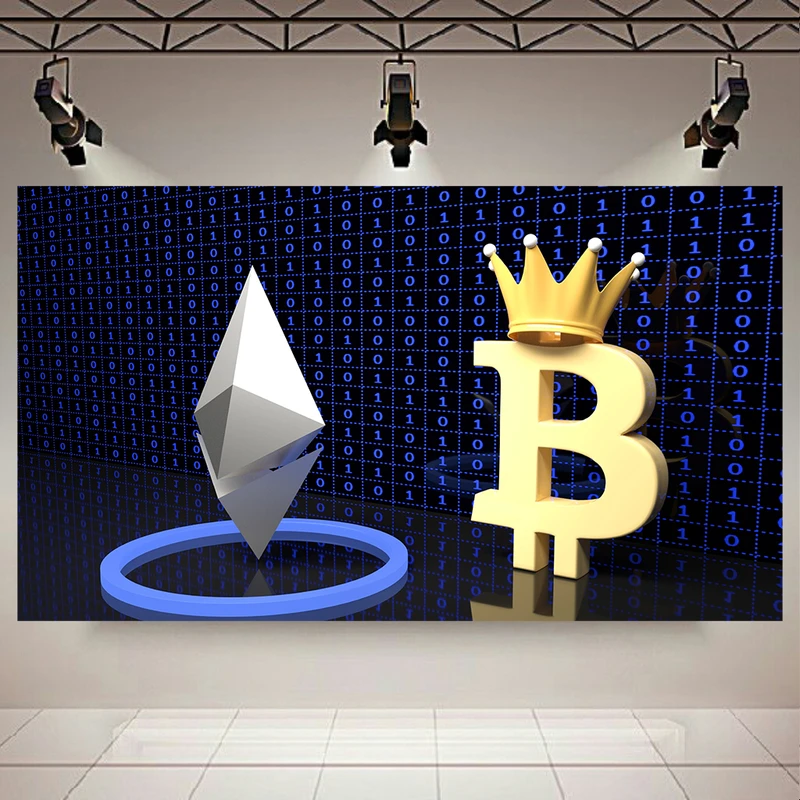 تابلو شاسی طرح ارزدیجیتال مدل بیت کوین و اتریوم کد AR7270