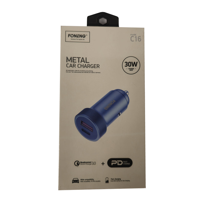شارژر فندکی 30 وات فوننگ مدل C16