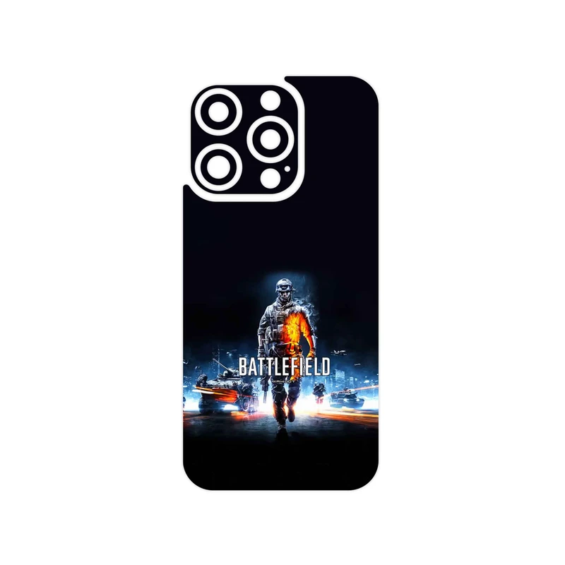 برچسب پوششی ماهوت مدل Battlefield Game Series مناسب برای گوشی موبایل اپل iPhone 15 Pro