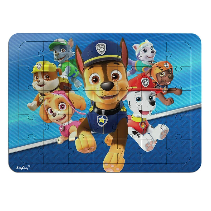 پازل 35 تکه زیگ زاگ مدل چوبی سگ های نگهبان کد 351030