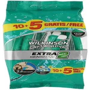 خود تراش ویلکنسون مدل Extra2 بسته 15 عددی