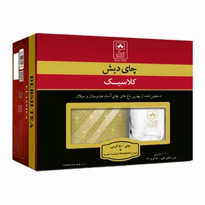 چای کلاسیک چای دبش - 500 گرم به همراه لیوان