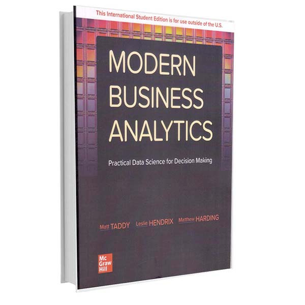 کتاب Modern Business Analytics اثر جمعی از نویسندگان انتشارات مک گراهیل