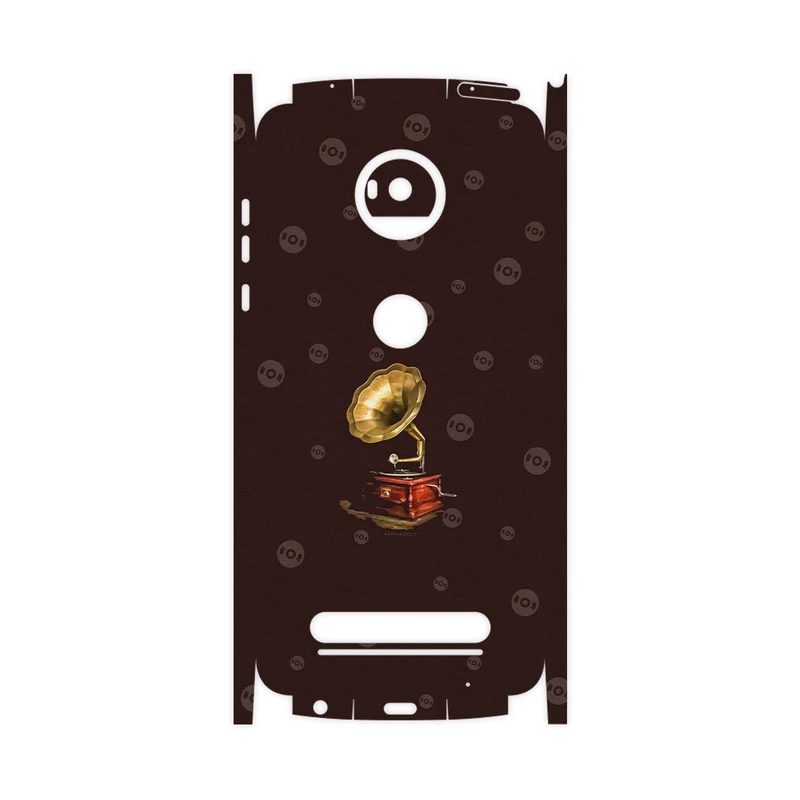 برچسب پوششی ماهوت مدل Gramophone Nostalgia-FullSkin مناسب برای گوشی موبایل موتورولا Moto Z2 Play