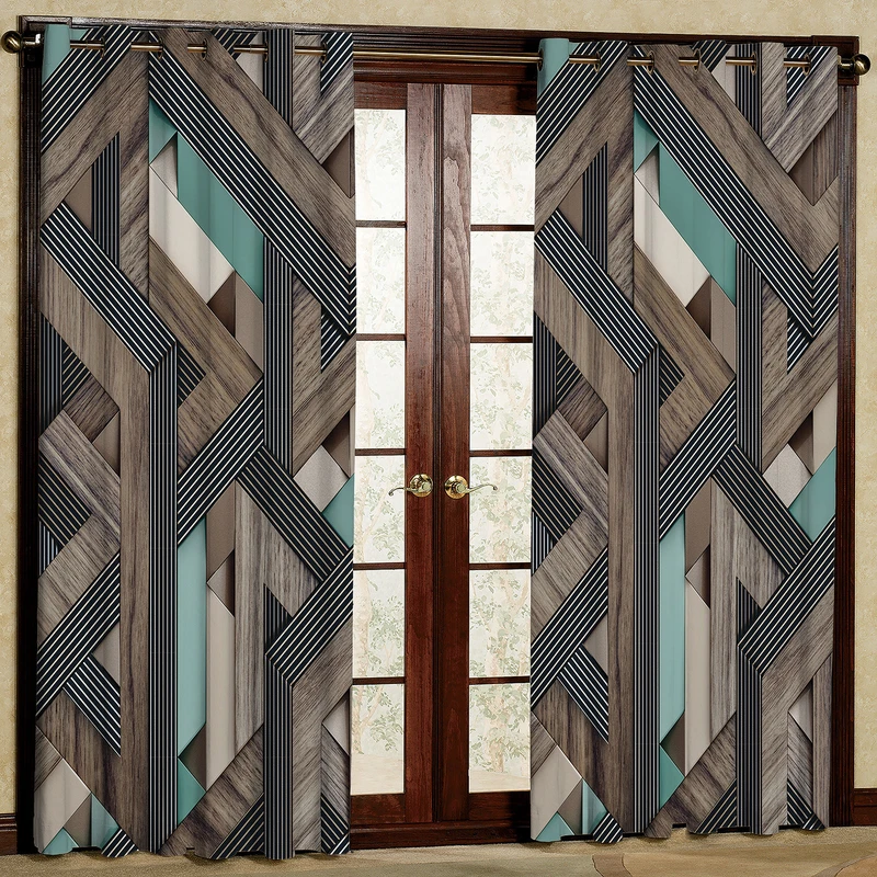 پرده مدل مخمل پانچی کد 2652 سایز 200x140 سانتی متر