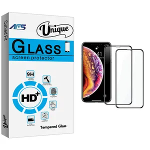 AFS Unique Glass Screen Protector For Apple  iPhone X/XS Pack Of 2