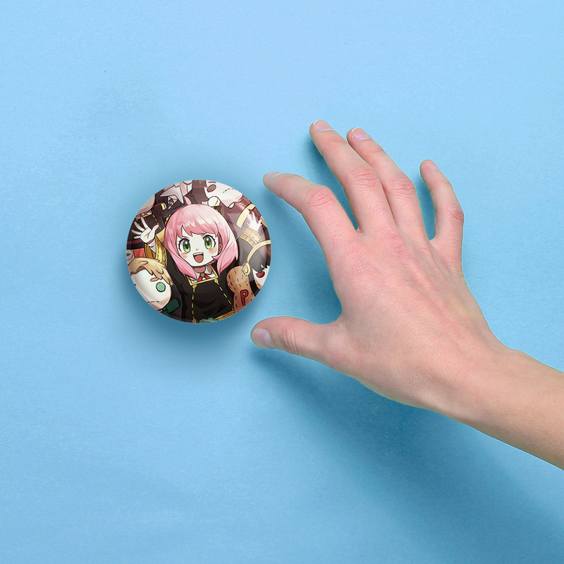 آینه جیبی خندالو مدل آنیا فورجر انیمه Spy x Family کد 24178