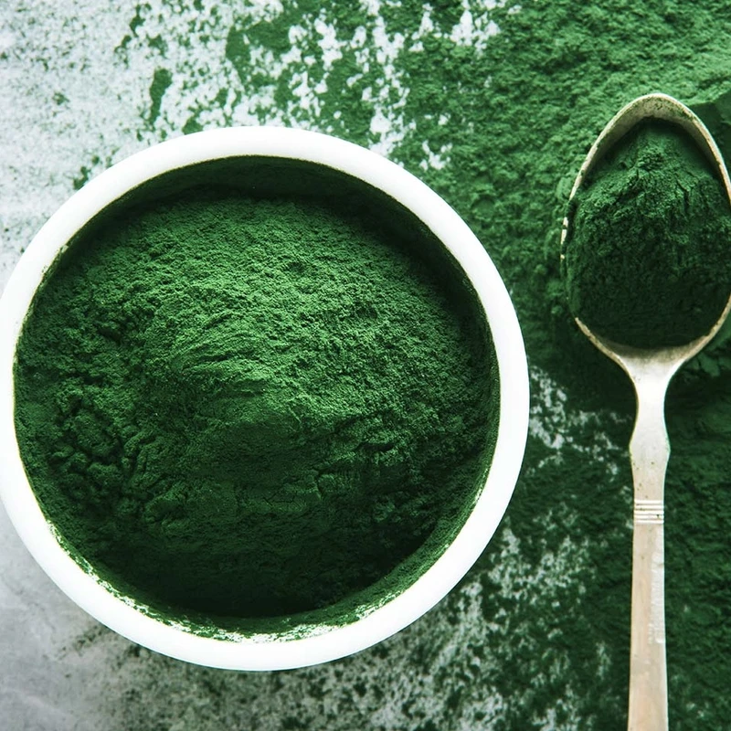 عکس شماره 4 : پودر جلبک اسپیرولینا آلیتا مدل پودر خالص وزن 90 گرم