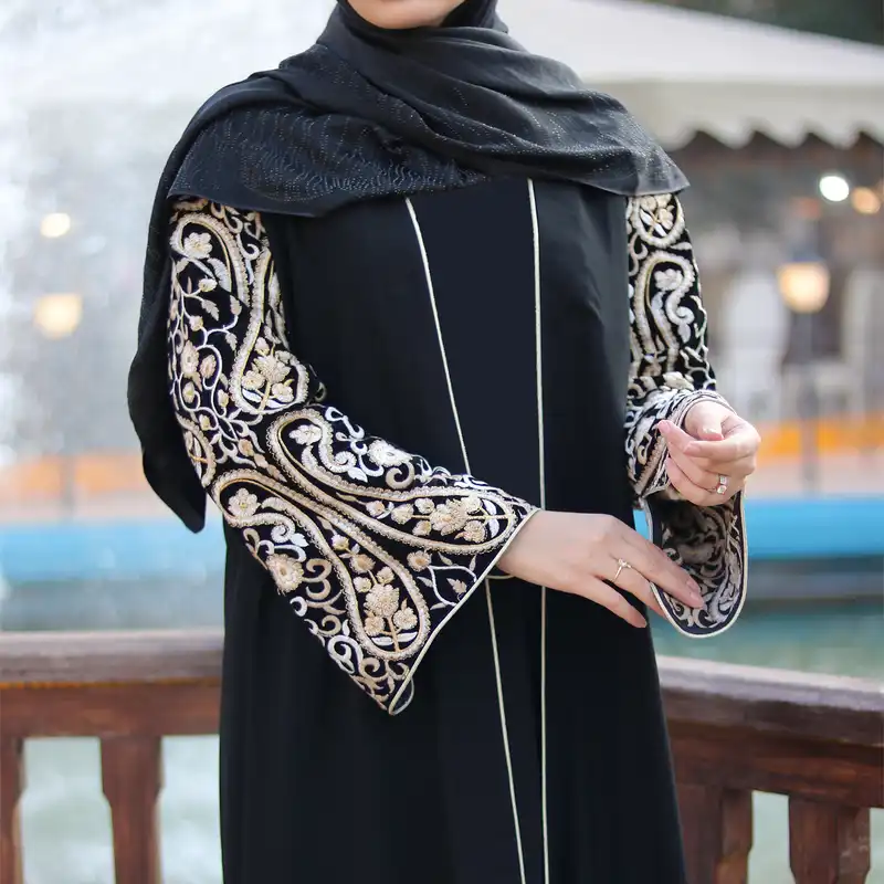 مانتو زنانه مدل عبایی مجلسی کد 124