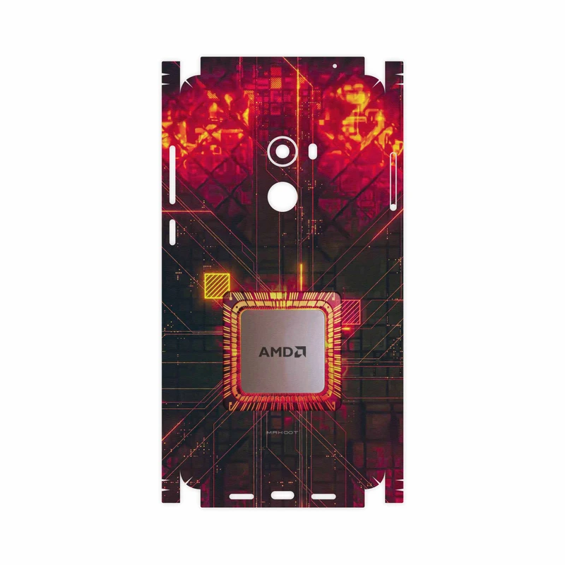 برچسب پوششی ماهوت مدل AMD-Brand-FullSkin مناسب برای گوشی موبایل شیائومی Mi Mix 2