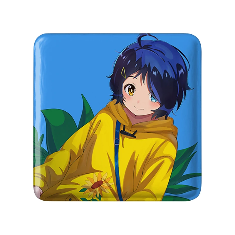 مگنت خندالو طرح آی انیمه واندر اگ پرایورتی مدل مربعی کد 34047