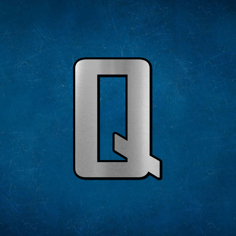 تابلو نشانگر طرح مستطیل مدل  تابلو راهنما  آژنگ  طرح حروف انگلیسی  کدQS-395