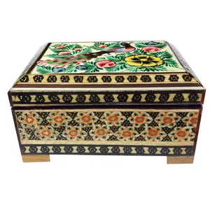 جعبه جواهرات خاتم کاری کد 618