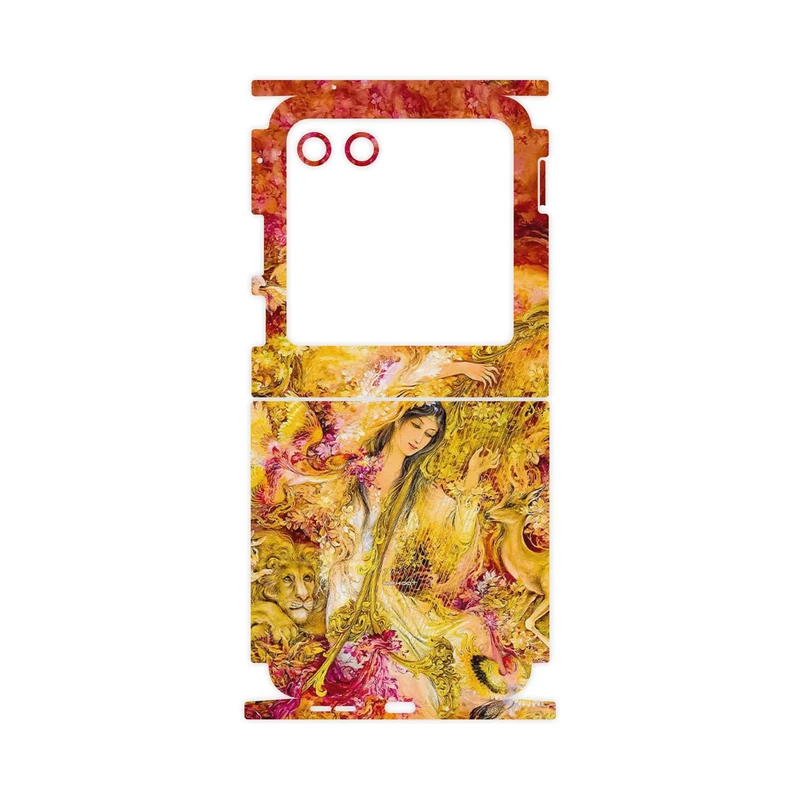 برچسب پوششی ماهوت مدل Persian miniature 1-FullSkin مناسب برای گوشی موبایل موتورولا Razr 40 Ultra