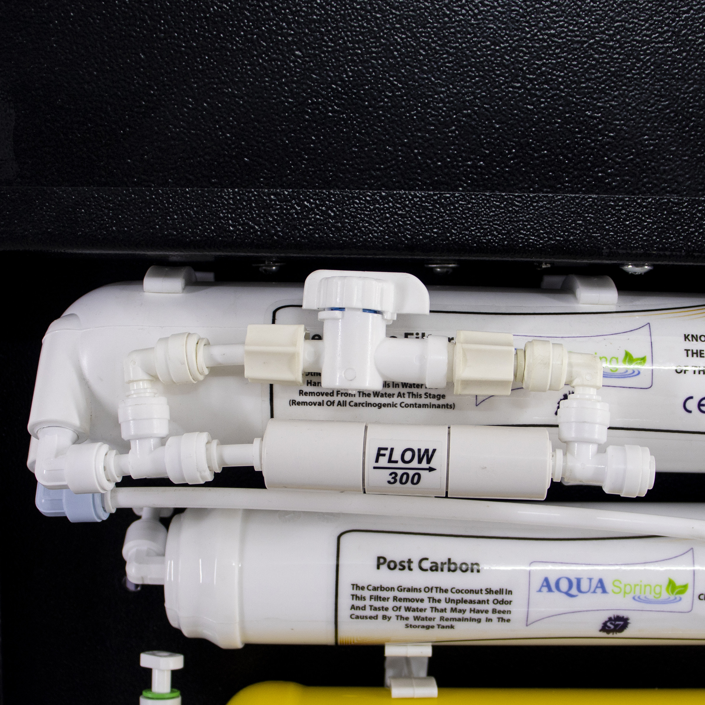 دستگاه تصفیه کننده آب آکوآ اسپرینگ مدل RO-S7-BZ 7007 به همراه فیلتر مجموعه سه عددی