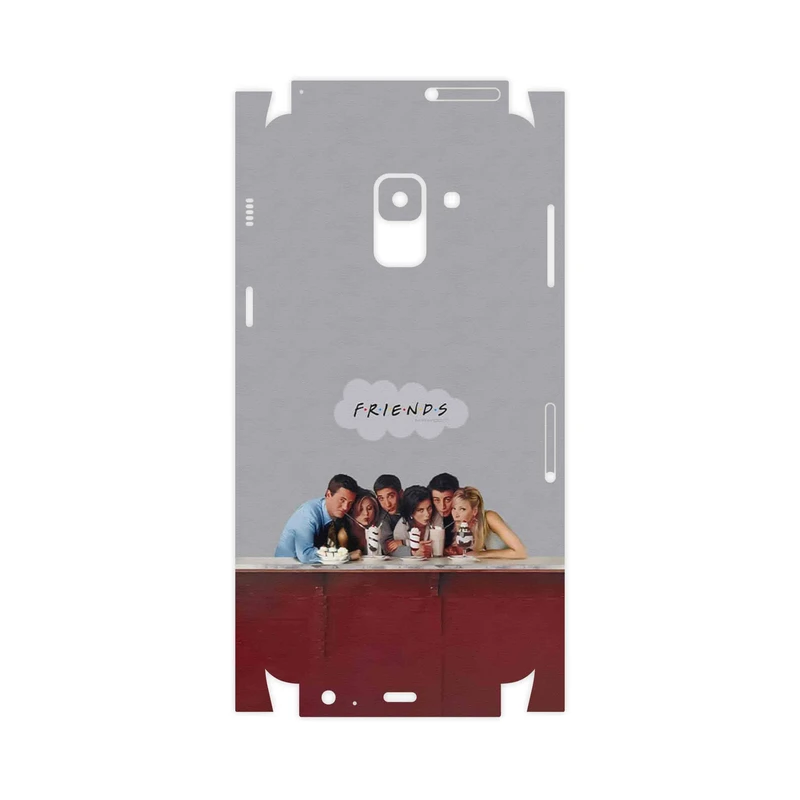 برچسب پوششی ماهوت مدل Friends 1-FullSkin مناسب برای گوشی موبایل سامسونگ Galaxy A8 2018