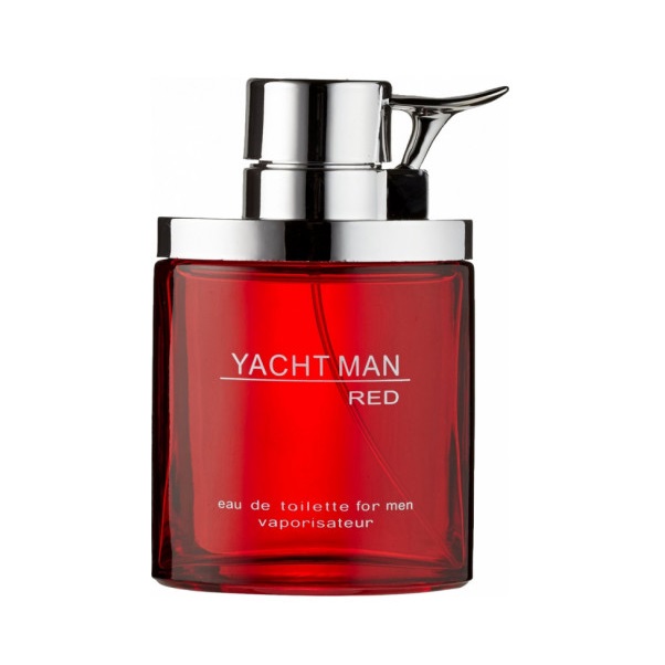 yacht man red