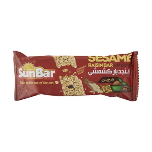 کنجد بار کشمشی سان بار با طعم دارچین - 30 گرم