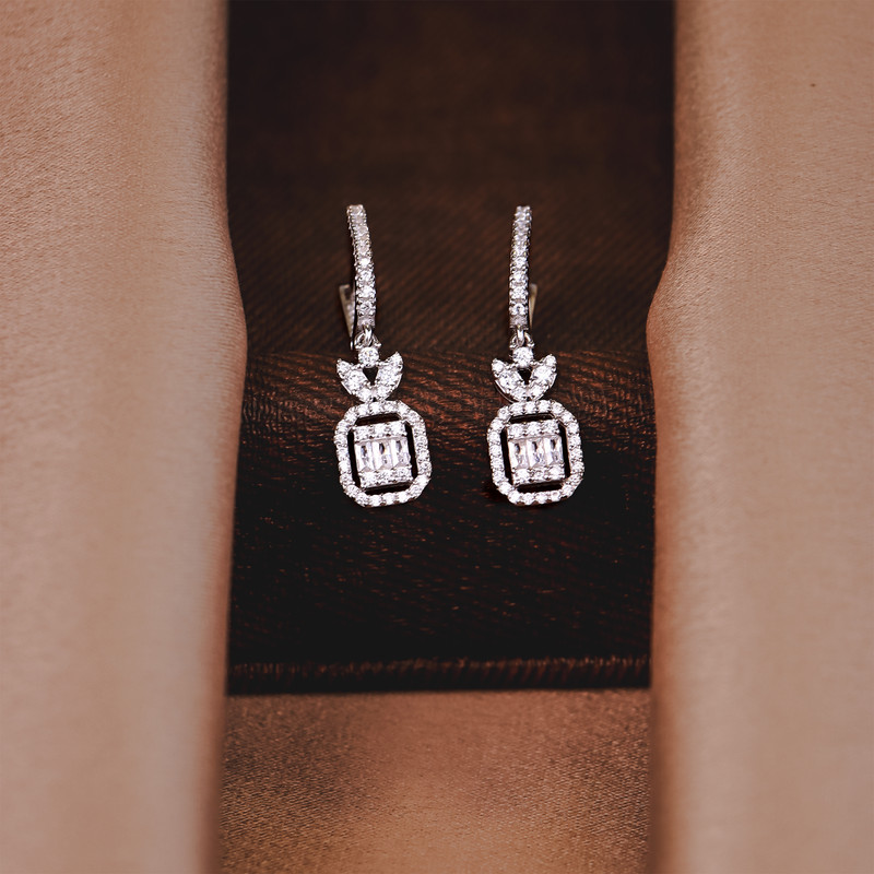 نیم ست نقره زنانه جی تی ای مدل جی نایس 39