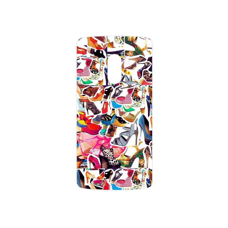 برچسب پوششی ماهوت مدل Collage of High heel Shoes مناسب برای گوشی موبایل لنوو A7010