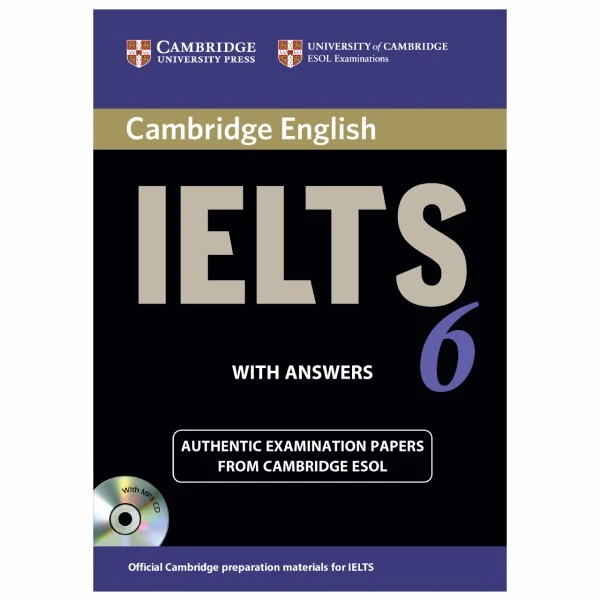 کتاب IELTS Cambridge 6 اثر جمعی از نویسندگان نشر ابداع