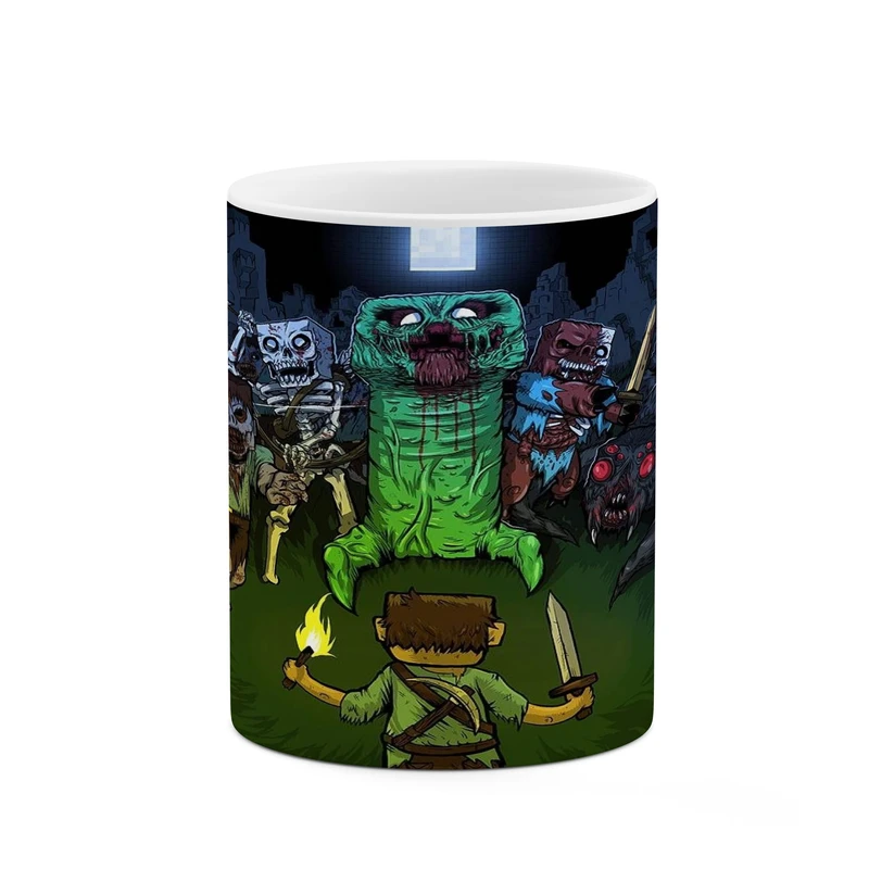 ماگ کاکتی طرح ماینکرافت minecraft مدل mgh41397