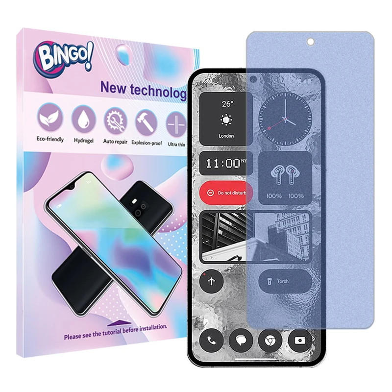 محافظ صفحه نمایش مات ضد اشعه آبی بینگو مدل Tough مناسب برای گوشی موبایل ناتینگ فون 2