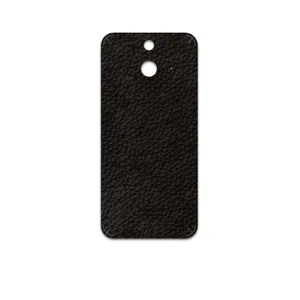 MAHOOT Dark-Brown-Leather Cover Sticker for HTC One E8