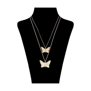 گردنبند دخترانه مانسون چیلدرن مدل 5930918200 مجموعه 2 عددی 