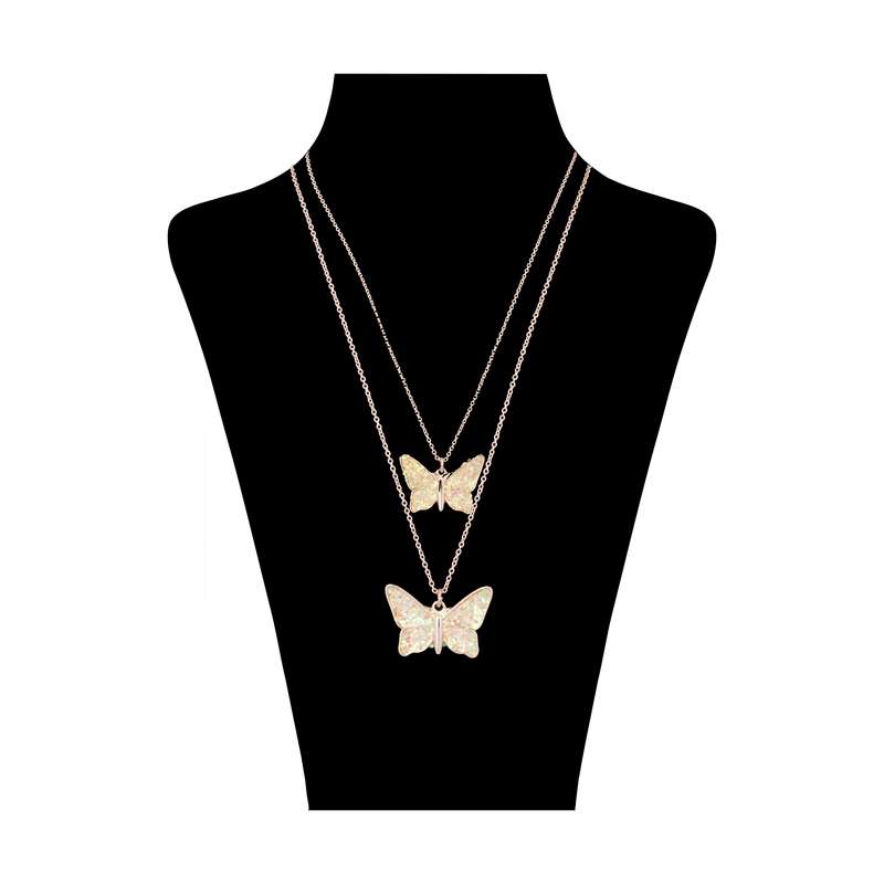 گردنبند دخترانه مانسون چیلدرن مدل 5930918200 مجموعه 2 عددی گردنبند دخترانه مانسون چیلدرن مدل 5930918200 مجموعه 2 عددی