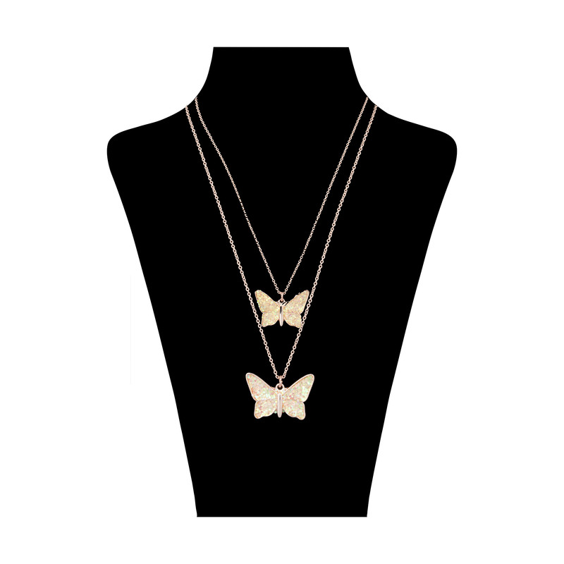 گردنبند دخترانه مانسون چیلدرن مدل 5930918200 مجموعه 2 عددی گردنبند دخترانه مانسون چیلدرن مدل 5930918200 مجموعه 2 عددی