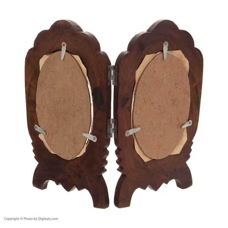 قاب عکس چوبی مدل دوطرفه