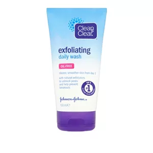 ژل شستشو صورت کلین اند کلیر مدل Exfoliating حجم 150 میلی لیتر