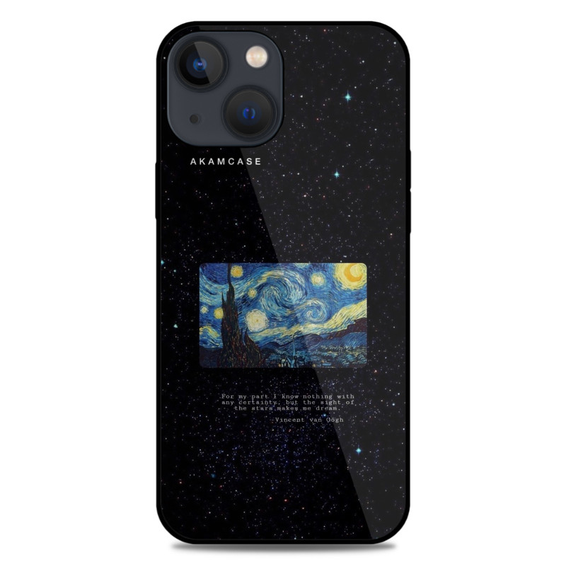 کاور آکام مدل AMC-WA13M-VANGOGH-4 مناسب برای گوشی موبایل اپل iPhone 13 Mini