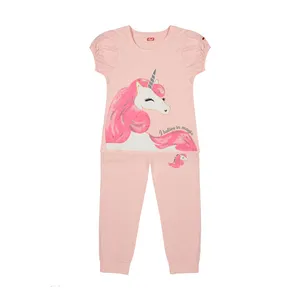 ست تی شرت و شلوار دخترانه مدل اشلی B