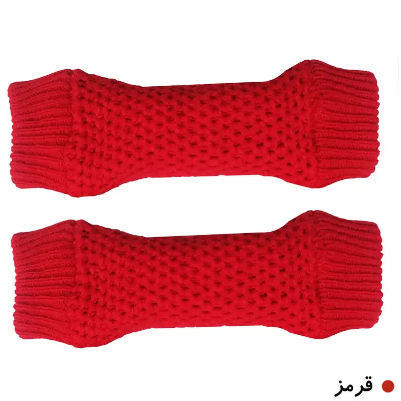 دستکش بافتنی زنانه مدل کشباف کد Q13