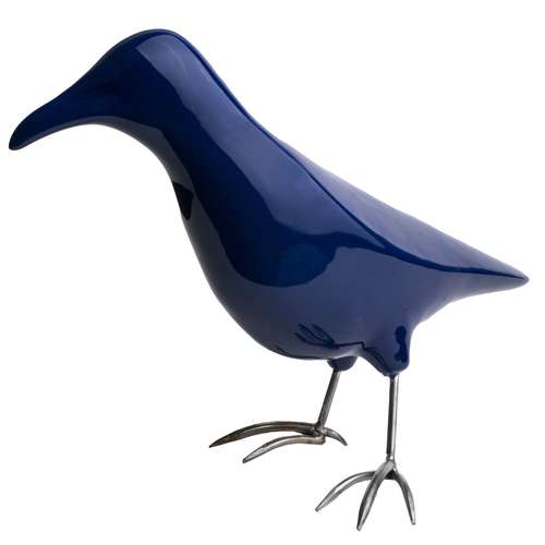 مجسمه سفالی مدل كلاغ كد 1