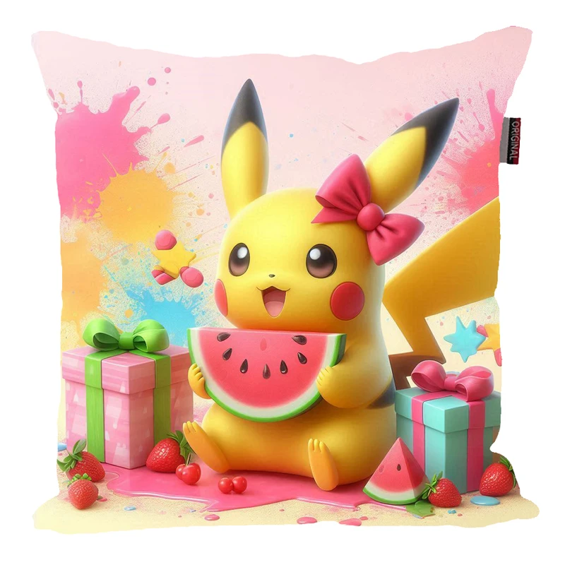 کوسن پاد آفرین مدل پیکاچو طرح پوکمون کد 235