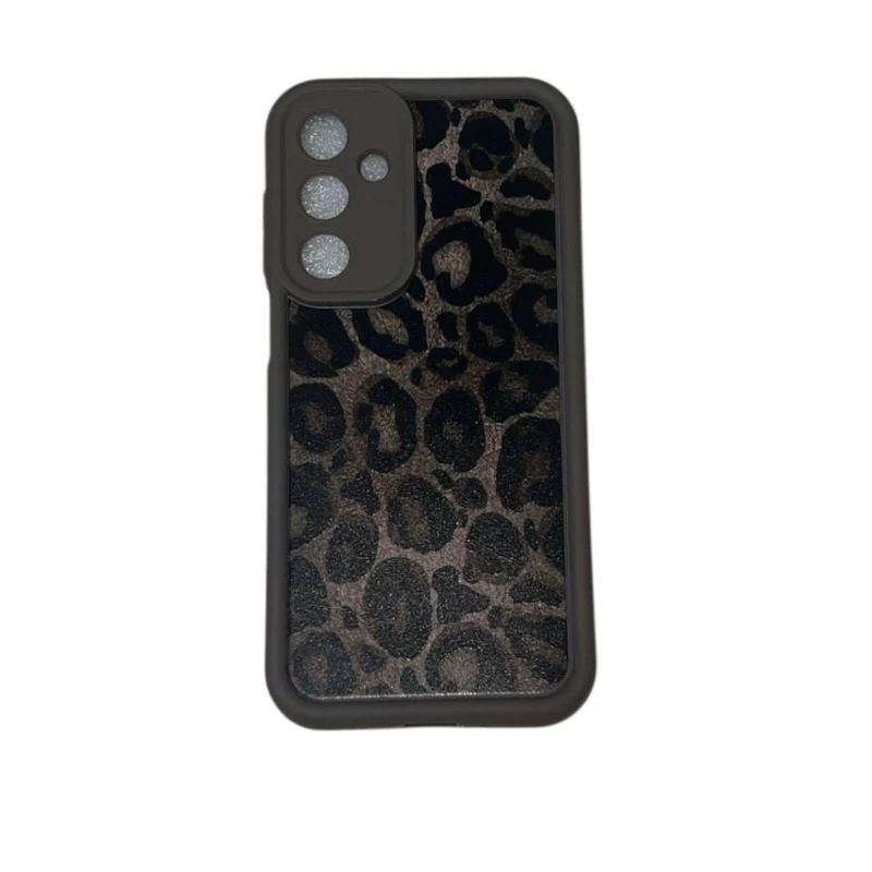 کاور مدل سیلیکونی طرح پلنگی Po31 مناسب برای گوشی موبایل سامسونگ  Galaxy A55