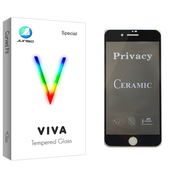 محافظ صفحه نمایش سرامیکی جانبو مدل Viva Glass مناسب برای گوشی موبایل اپل iPhone 8