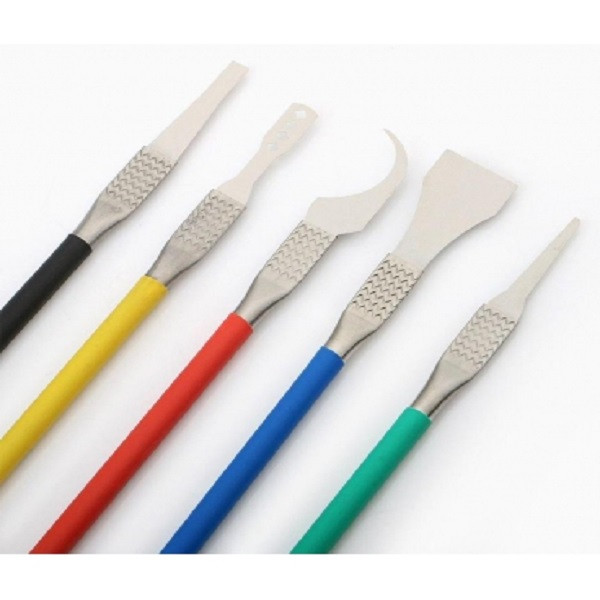 تیغ و کاردک تعویض آی سی مدل TE-018 مجموعه 5 عددی