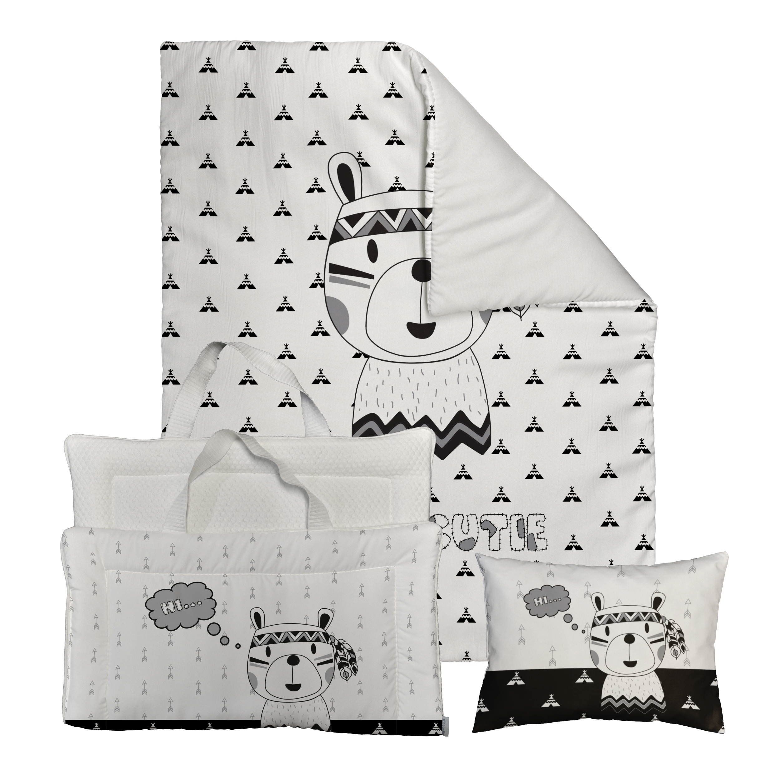 سرویس خواب 3 تکه کودک مامزکیوتی مدل MO8