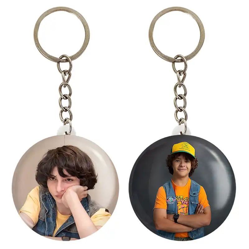 جاکلیدی خندالو مدل مایک و داستین سریال استرنجر تینگز Stranger Things کد 1932519329 مجموعه 2 عددی