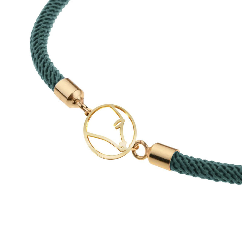 دستبند طلا 18 عیار زنانه مدوپد مدل خوک کد D16-10211