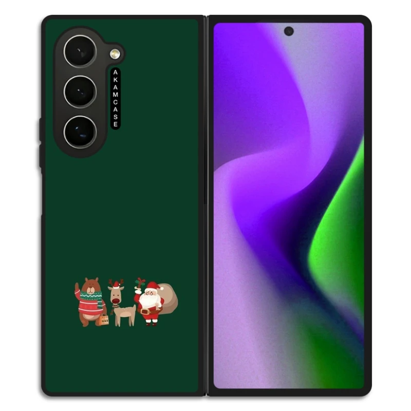 کاور آکام مدل AMC-WSGZFOLD6-CHRISTMAS-3 مناسب برای گوشی موبایل سامسونگ Galaxy Z Fold 6
