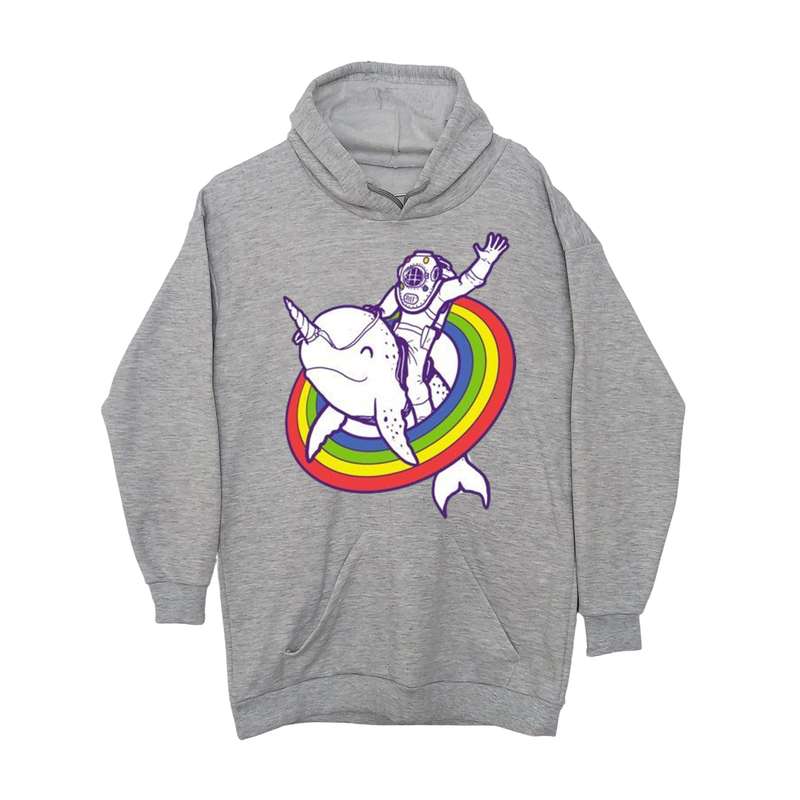 هودی مردانه طرح یونیکورن کد 159